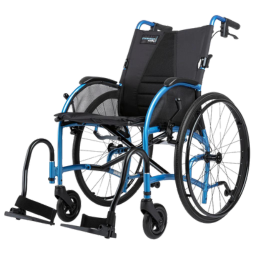 Image of Strongback Mobility's ergonomic manual wheelchair.